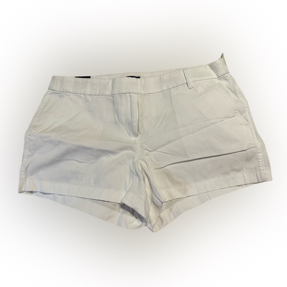 J. Crew Factory 3.5” Women's White Shorts